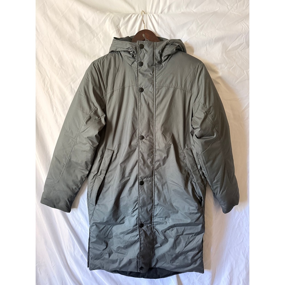 Under Armour ColdGear Loose Fit Hooded Long Parka Jacket Grey XS